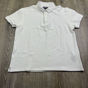 Vilebrequin Blizzard White Terry Cloth Polo Shirt Size XL